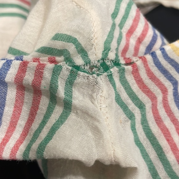 Pink Chicken Plaid Colored Romper Jumpsuit size 12Y - Picture 6 of 6